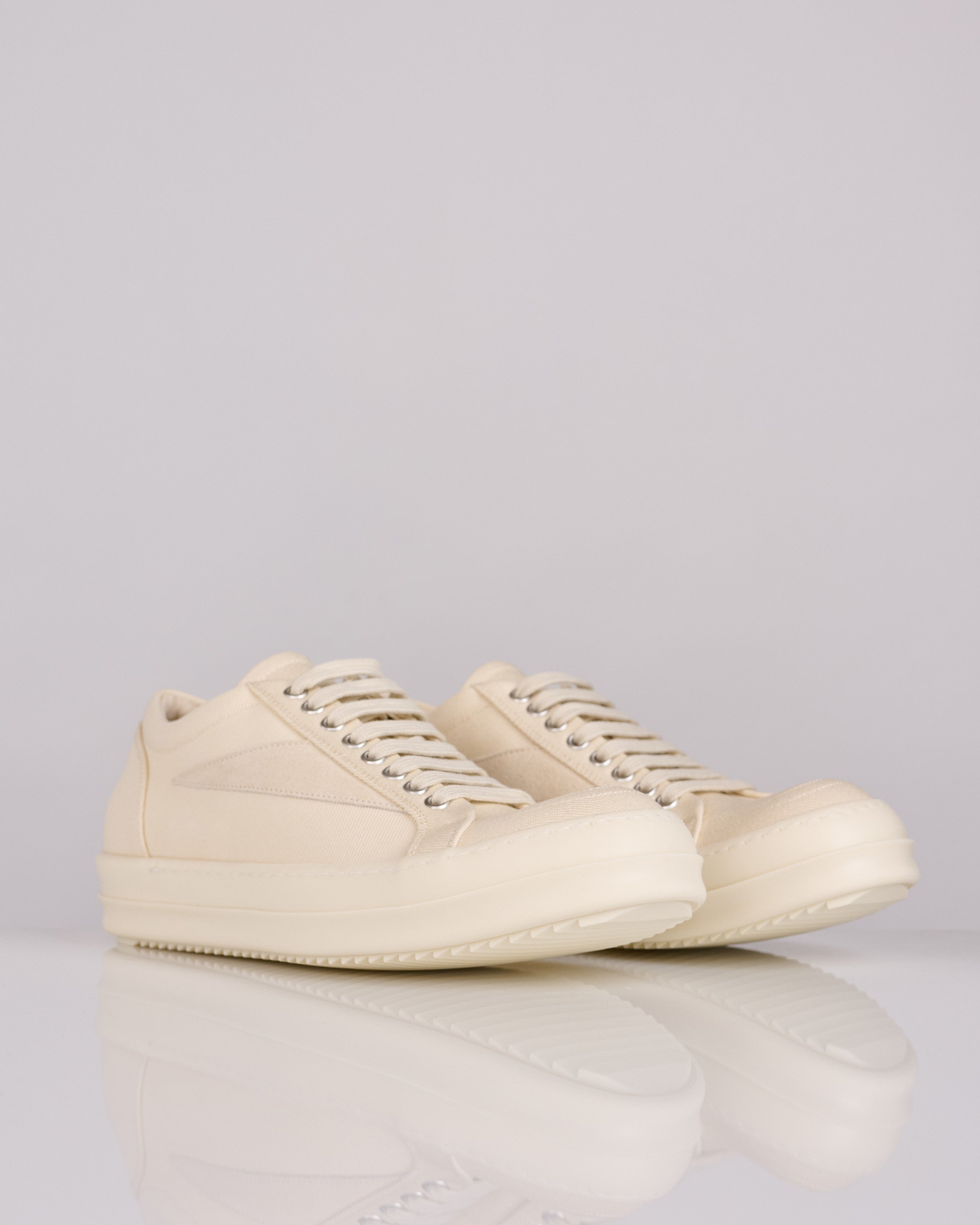 Rick Owens DRKSHDW Vintage Sneaker Denim Milk/Milk – LESS 17