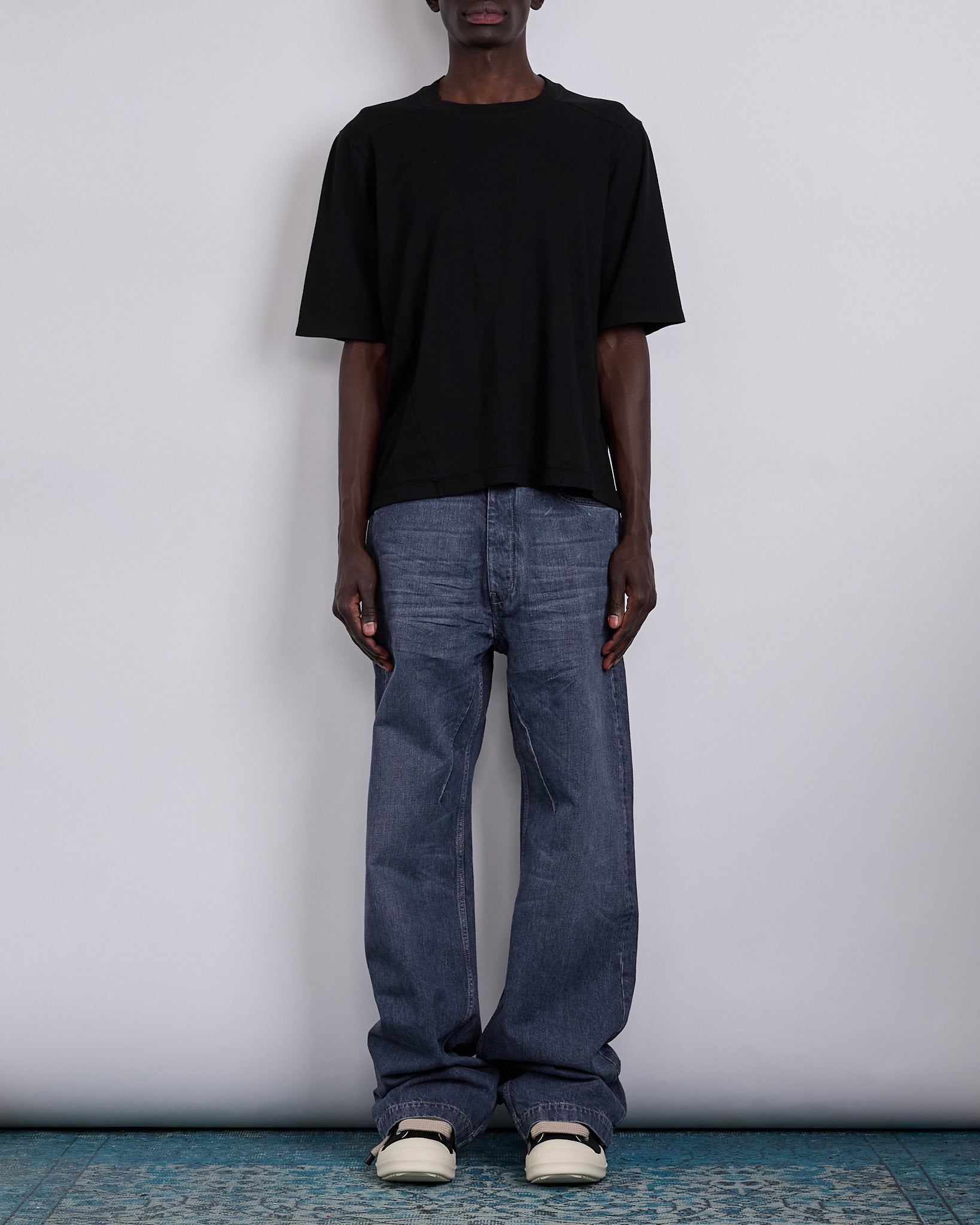 t*k様 Rick Owens Drkshdw WALRUS T black Rick Owens DRKSHDW Women's Walrus T-Shirt in Black Rick