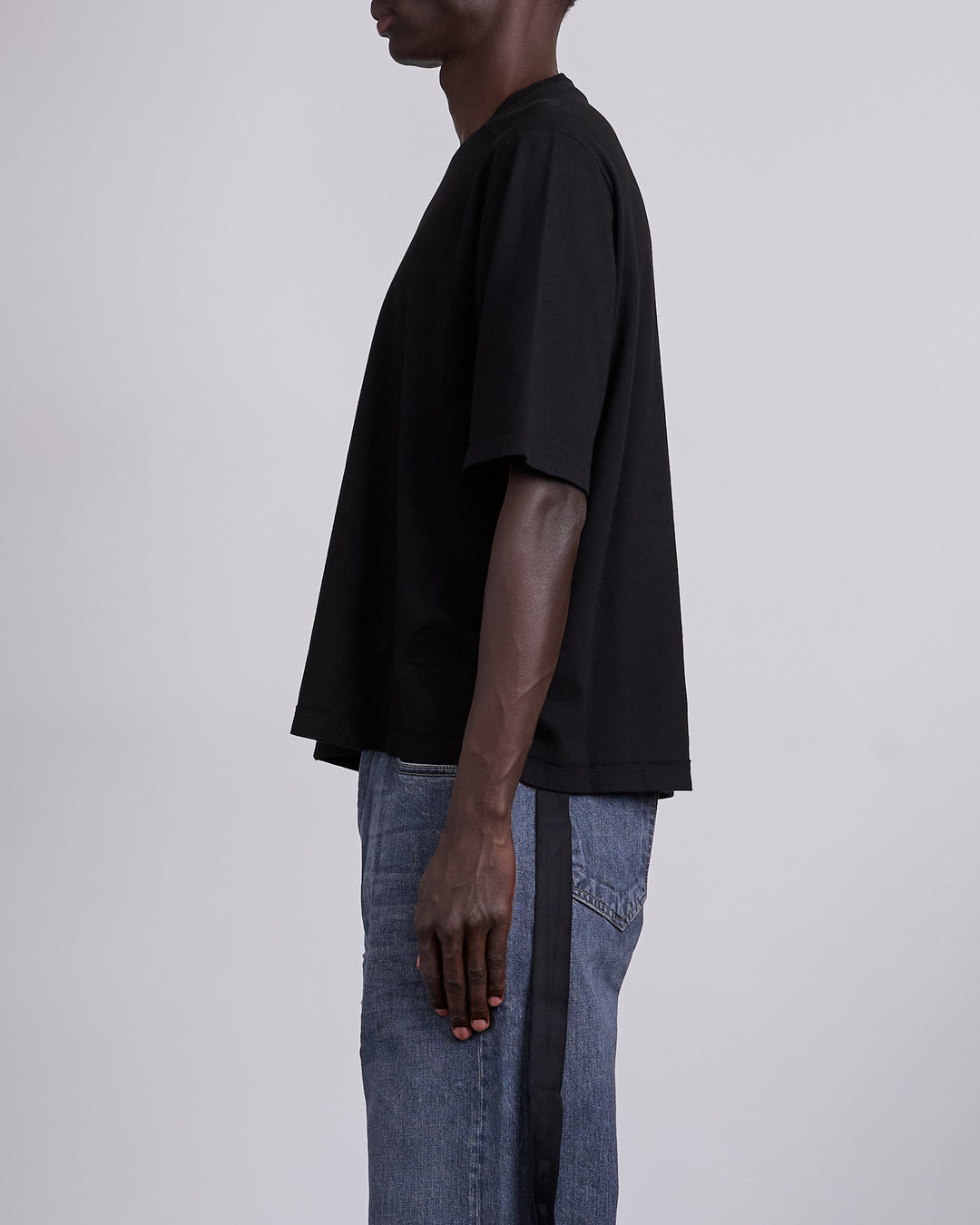 Rick Owens DRKSHDW Walrus Double Jersey T-Shirt Black
