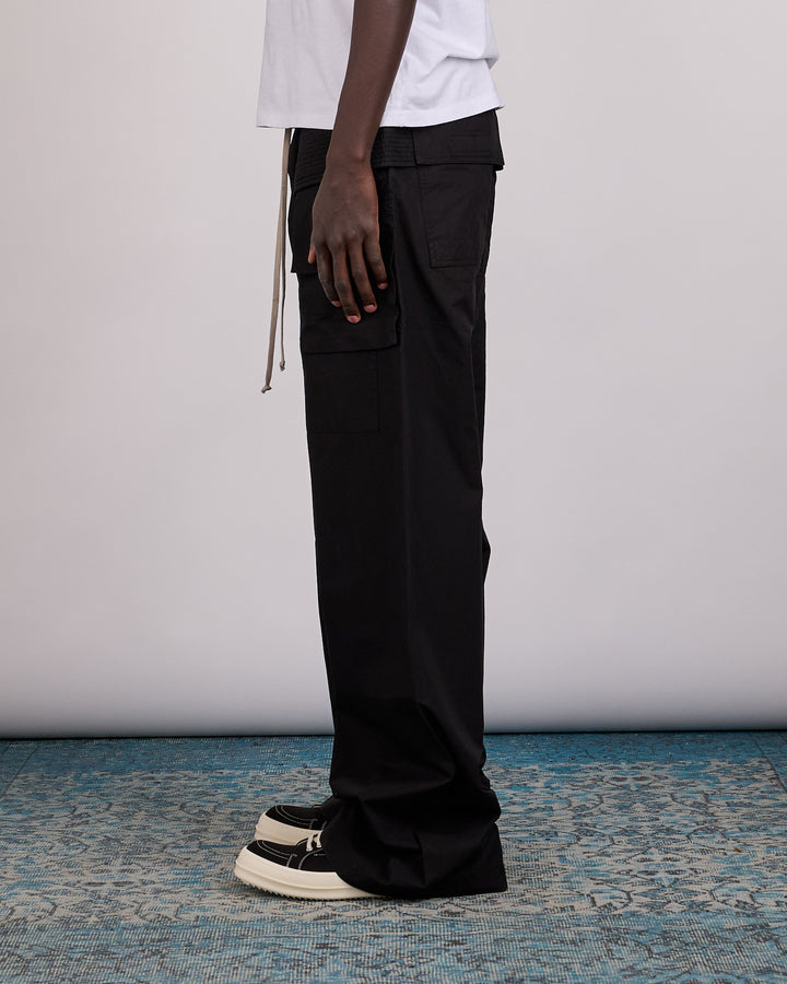 Rick Owens DRKSHDW Wide Creatch Pant Cotton Ripstop Black