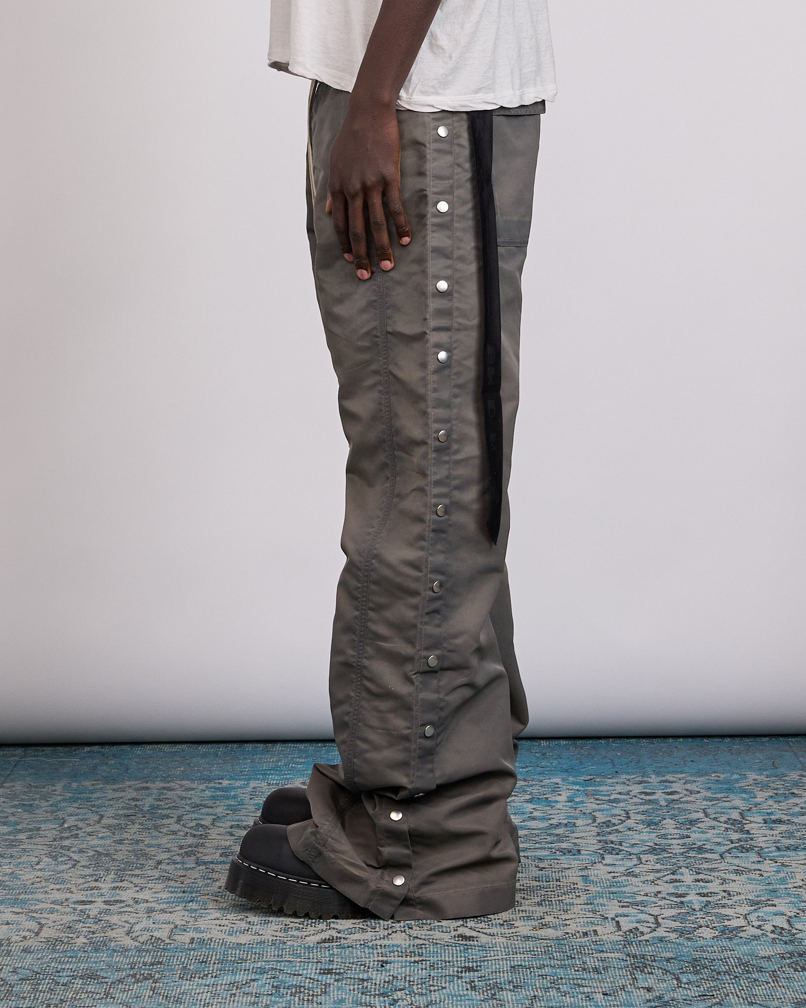 Rick Owens DRKSHDW Wide Pusher Pant Washed Bomber Dark Dust – LESS 17