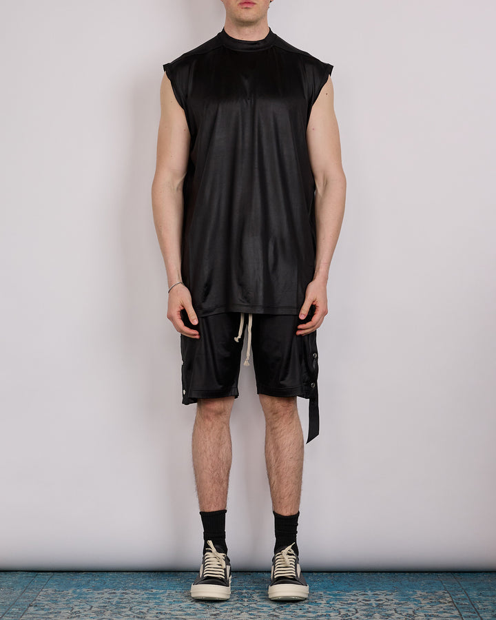 Rick Owens DRKSHDW Wide Pusher Short JL Black