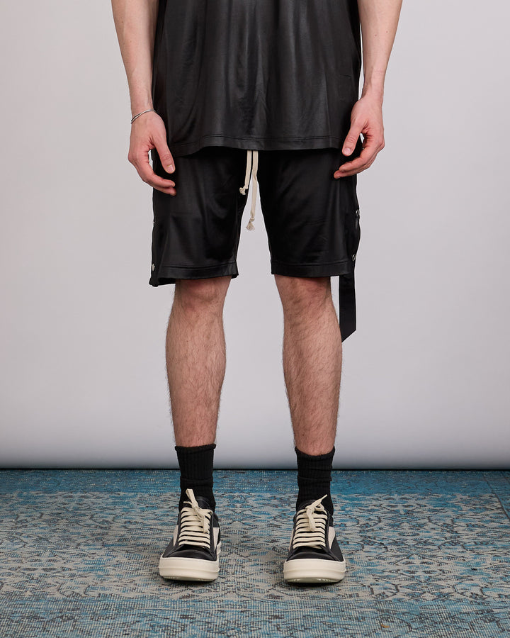 Rick Owens DRKSHDW Wide Pusher Short JL Black