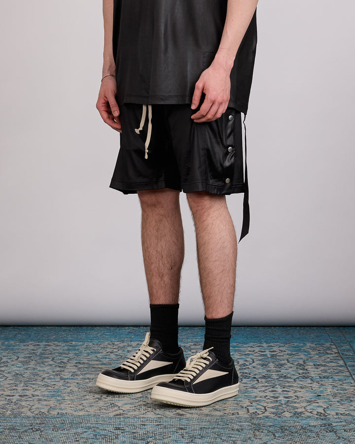Rick Owens DRKSHDW Wide Pusher Short JL Black