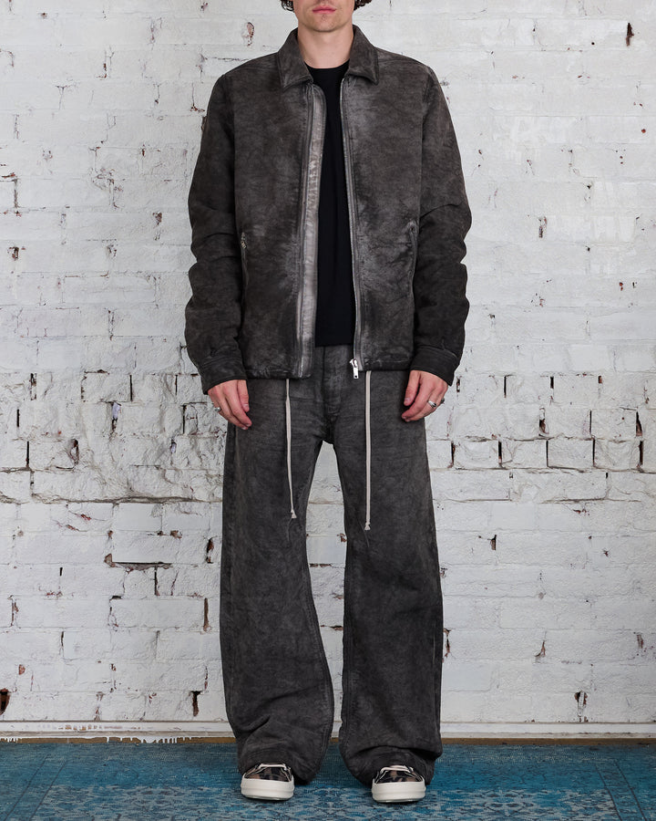 Rick Owens DRKSHDW Zipfront Jacket Cotton Moleskin Dust