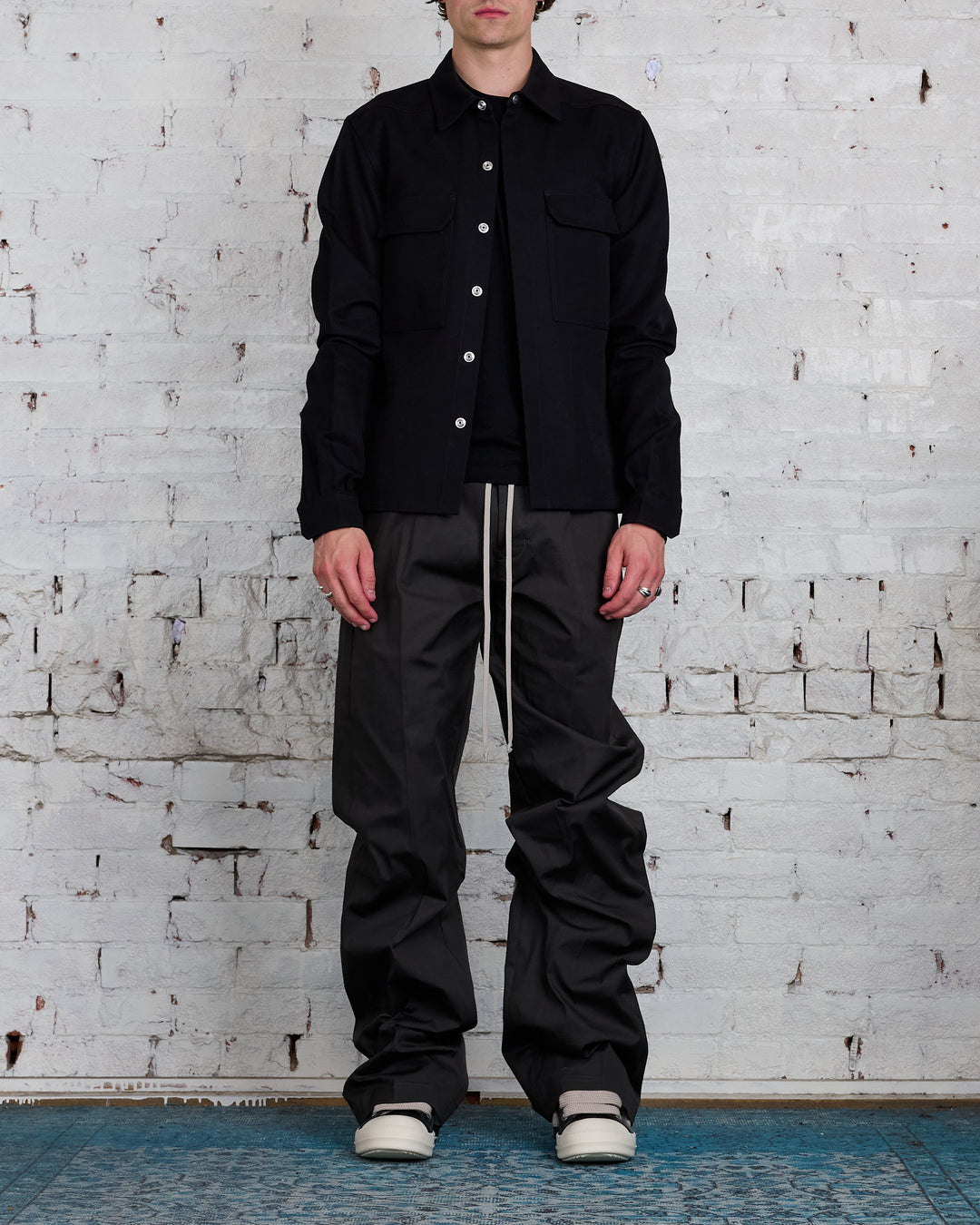 Rick Owens Dietrich Drawstring Pant TE Dark Dust