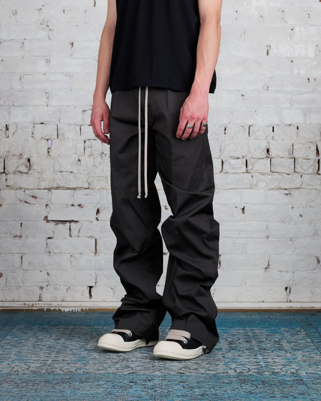 Rick Owens Dietrich Drawstring Pant TE Dark Dust