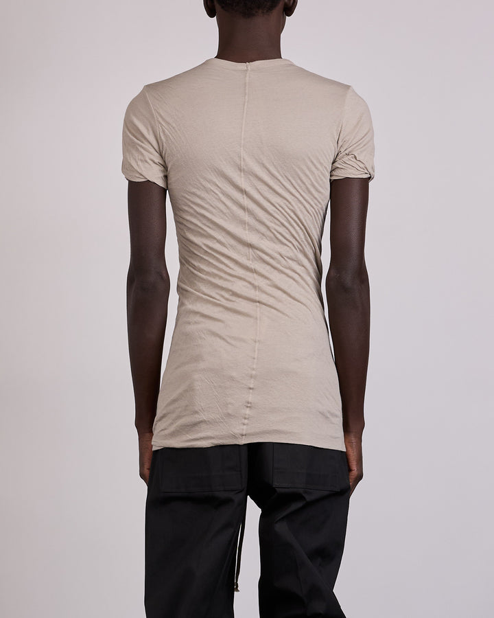 Rick Owens Double T-Shirt UC Unstable Cotton Pearl