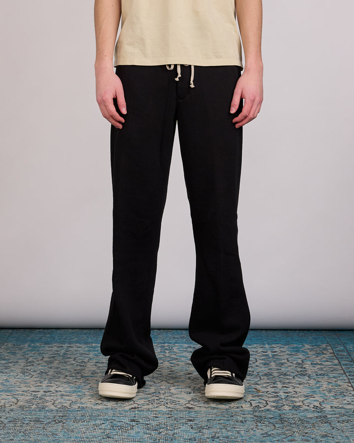 Rick Owens Drawstring Dietrich Pant Nep Terry Jersey Black