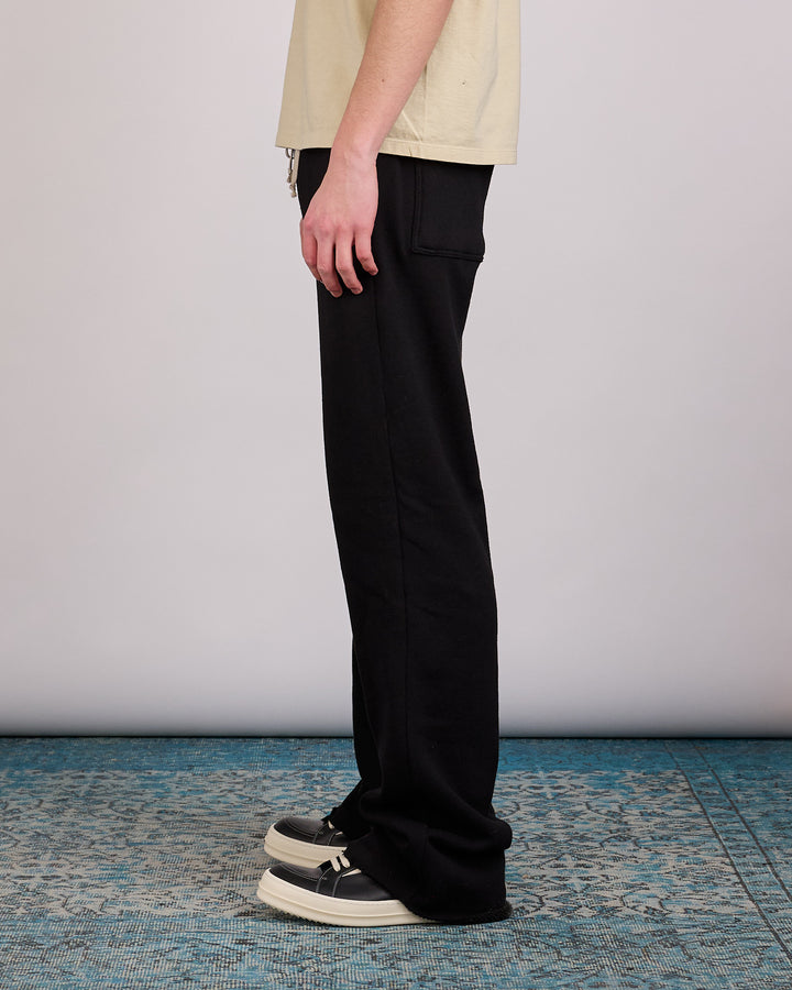 Rick Owens Drawstring Dietrich Pant Nep Terry Jersey Black