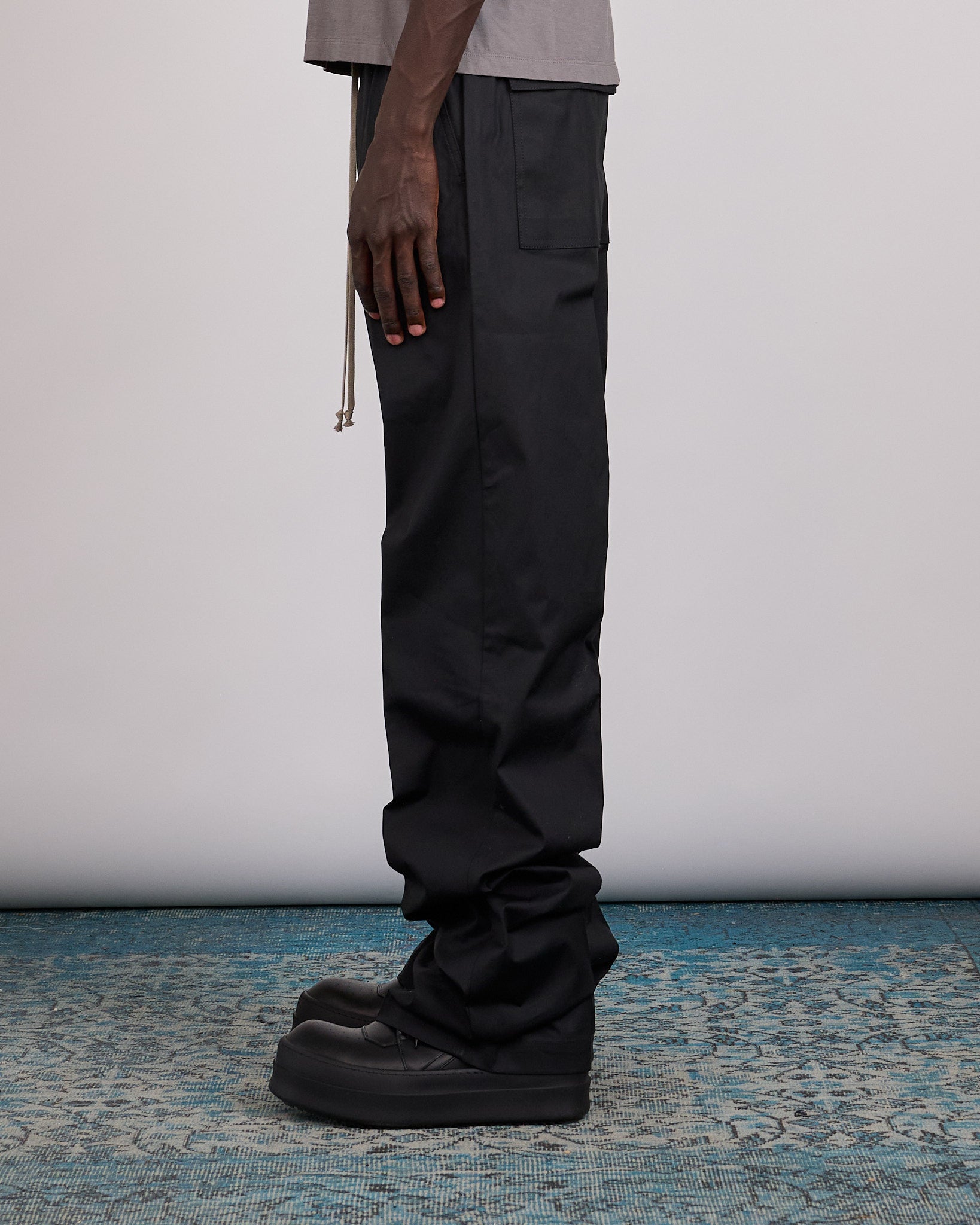 Rick Owens Drawstring Dietrich Pant TE Black – LESS 17