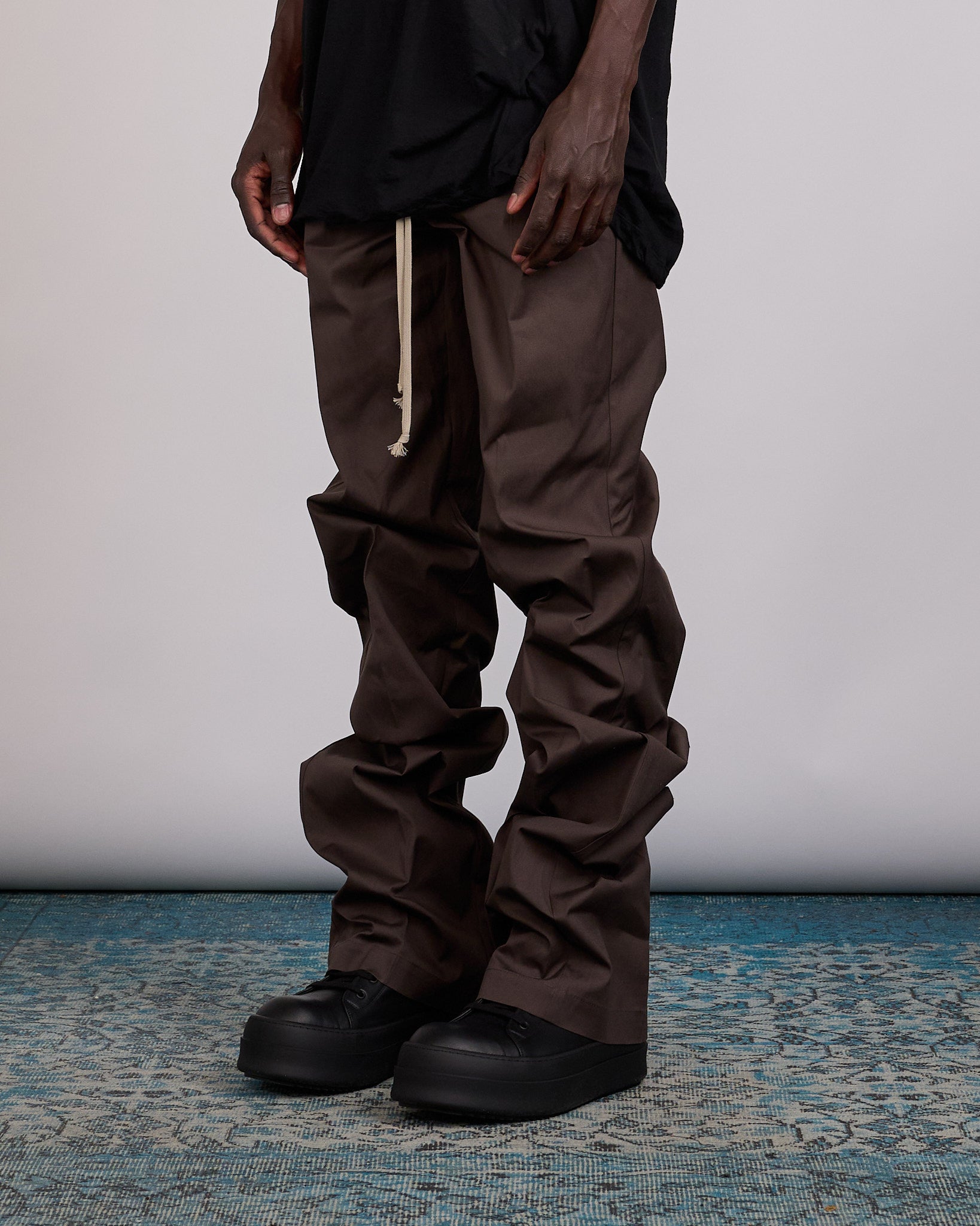 Rick Owens Drawstring Dietrich Pant TE Dark Dust – LESS 17