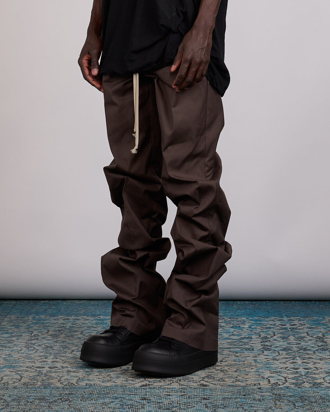 Rick Owens Drawstring Dietrich Pant TE Dark Dust