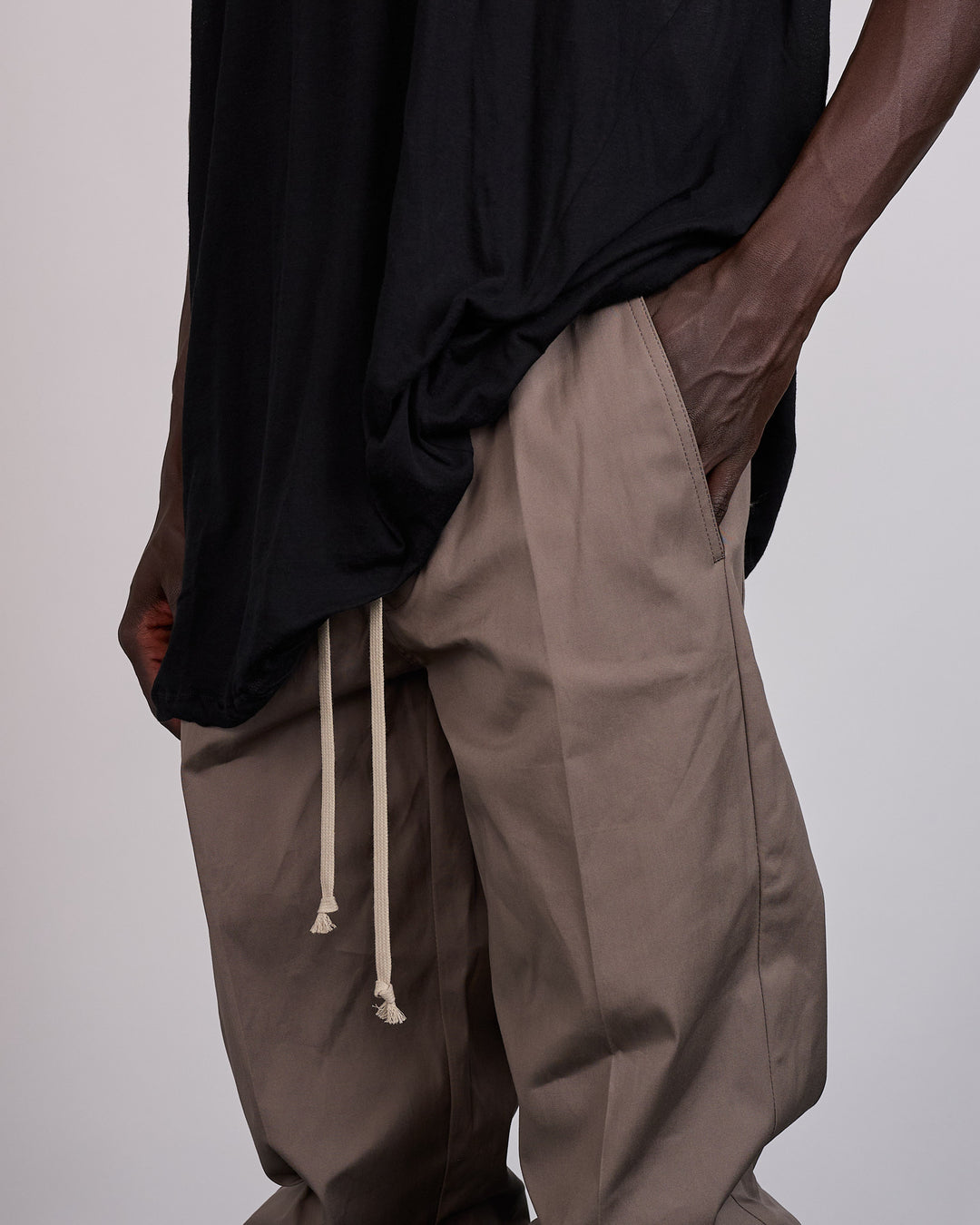Rick Owens Drawstring Dietrich Pant TE Dust