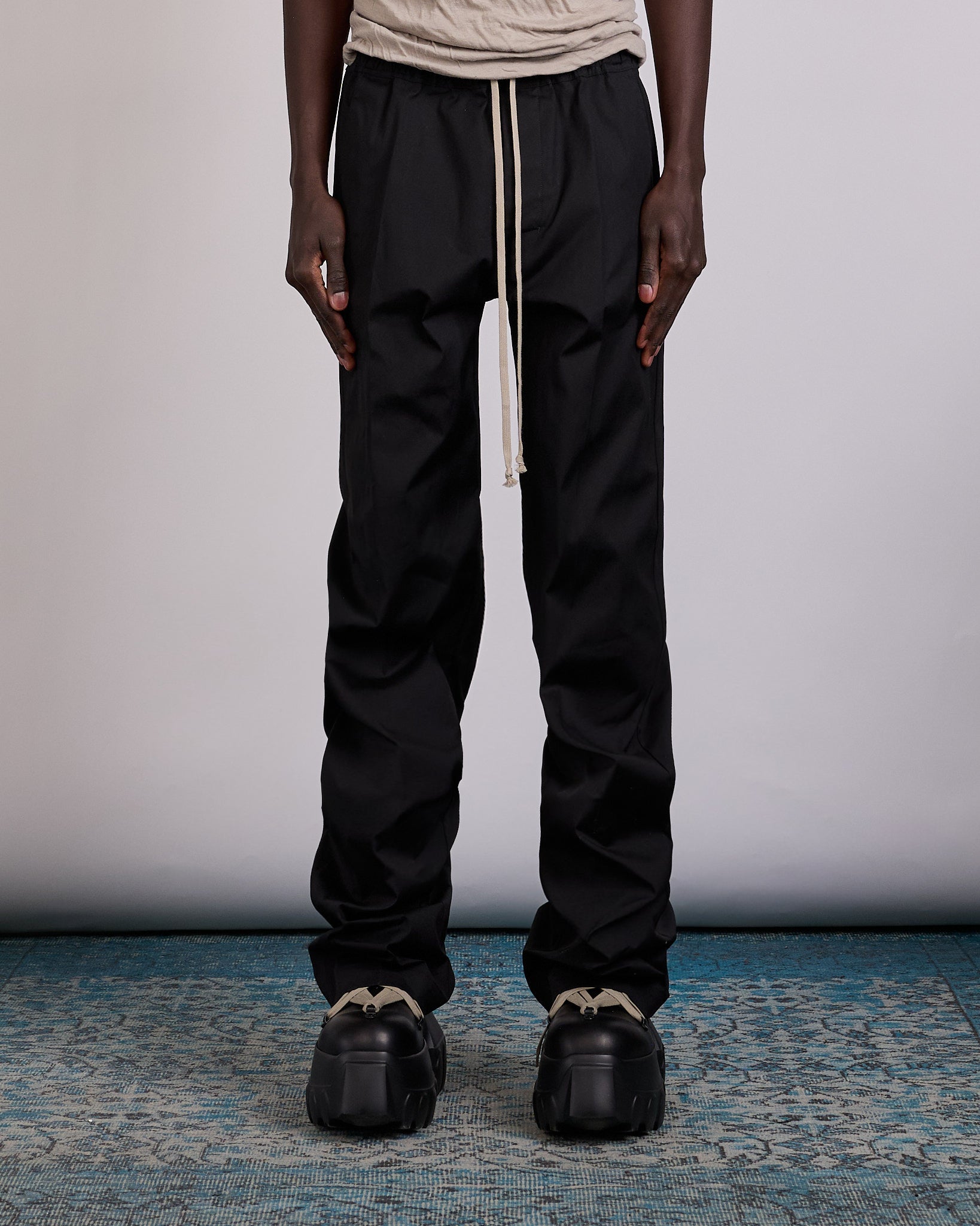 パンツ Rick owens 14fw Drawstring Long pants Drawstring Long in Green – SVRN