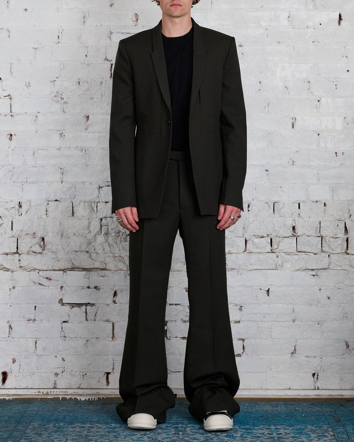 Rick Owens Fogpocket Soft Soft Blazer WGP Forest