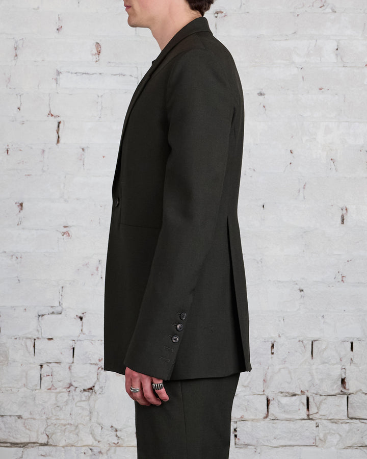 Rick Owens Fogpocket Soft Soft Blazer WGP Forest