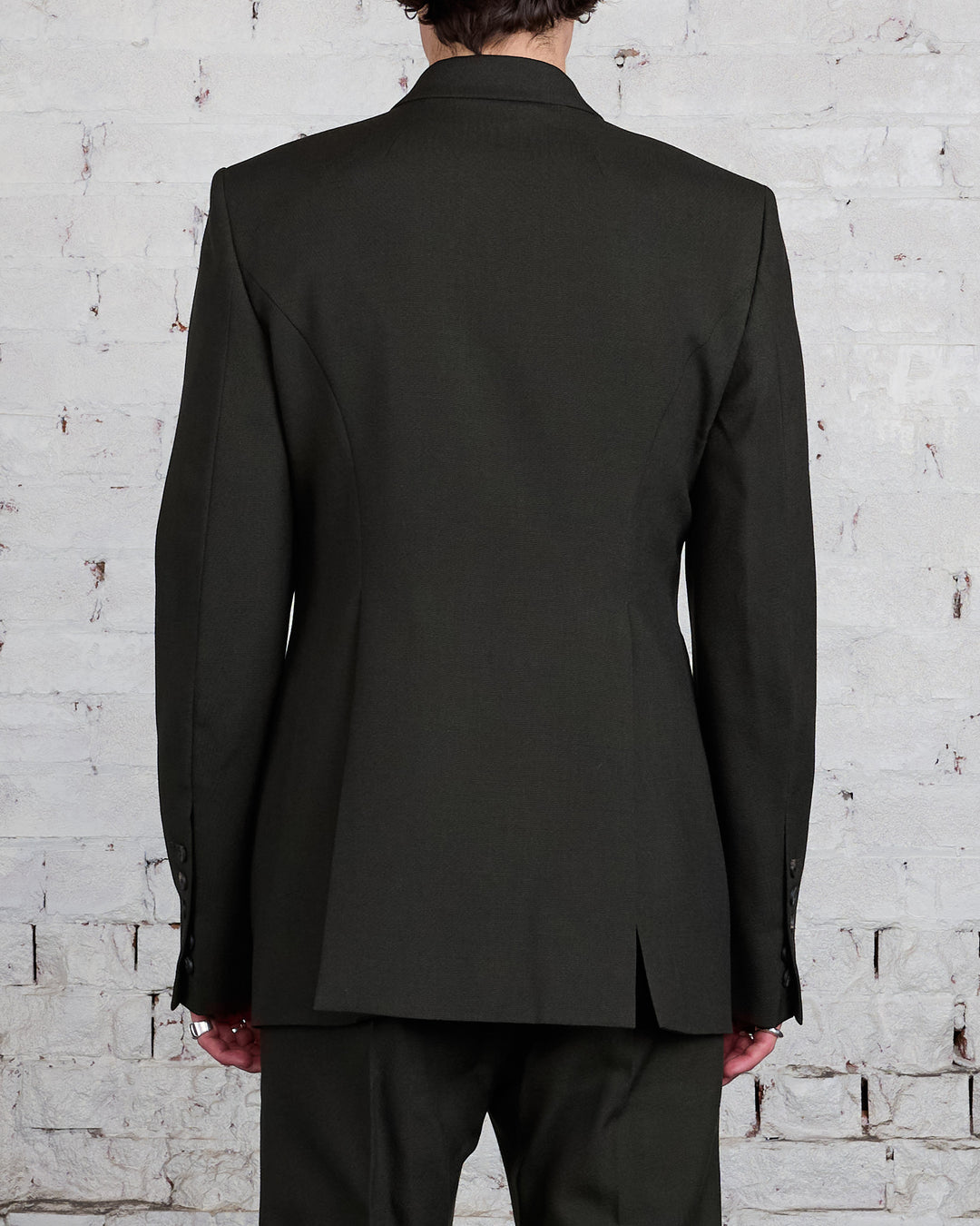 Rick Owens Fogpocket Soft Soft Blazer WGP Forest