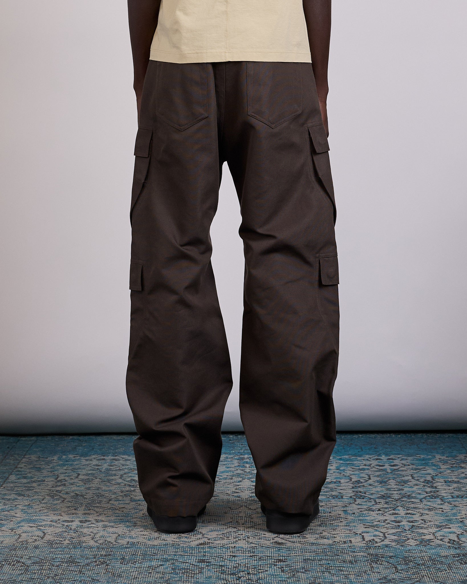 Rick Owens Geth Cargo Jean Cordura Cotton Dark Dust – LESS 17