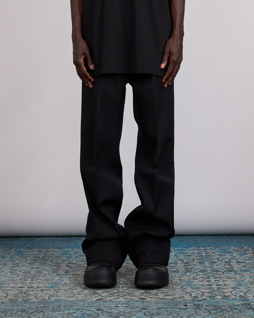 Rick Owens Geth Jean Wool Whipcord Black – LESS 17