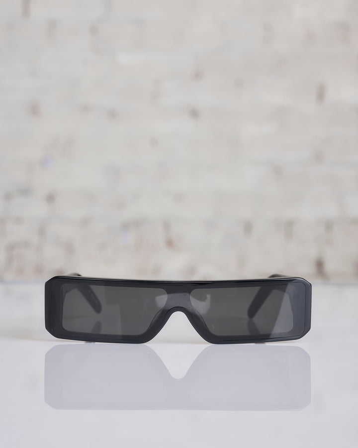 Rick Owens Gethshades Sunglass Porterville Gloss Black Black