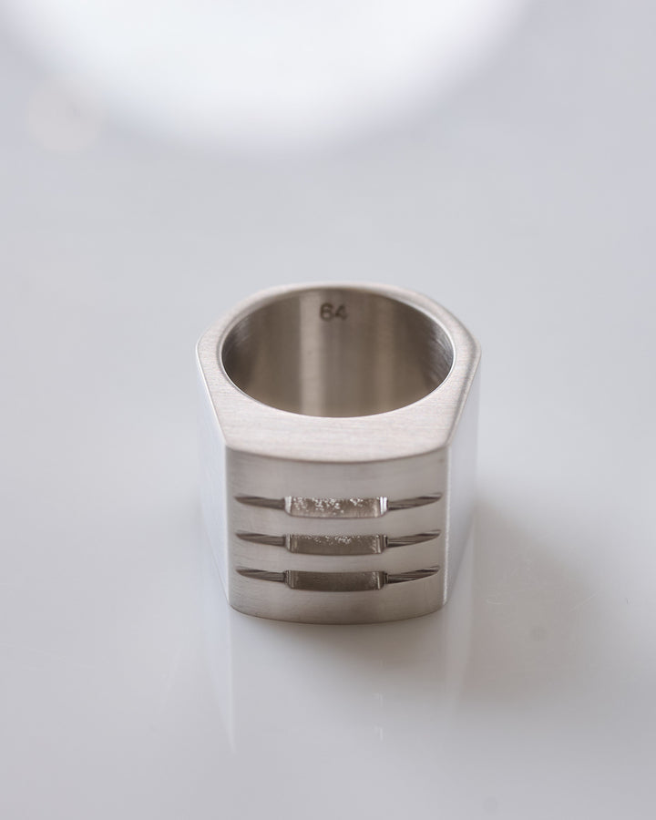 Rick Owens Grill Thumb Ring Palladium