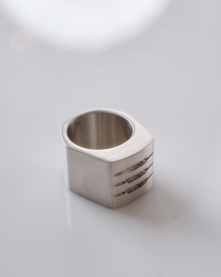 Rick Owens Grill Thumb Ring Palladium