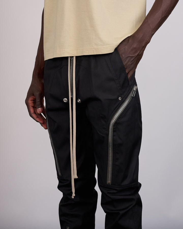 Rick Owens Heizer Bauhaus Cargo Pant TE Black