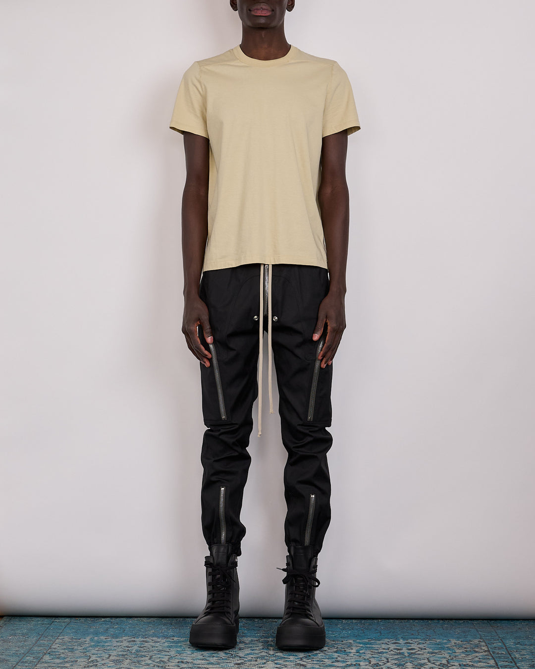 Rick Owens Heizer Bauhaus Cargo Pant TE Black