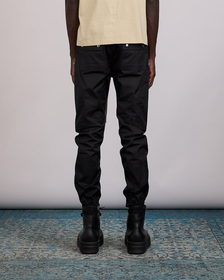 Rick Owens Heizer Bauhaus Cargo Pant TE Black