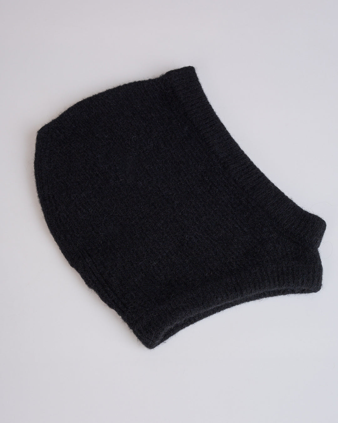 Rick Owens Hood Alpaca Black
