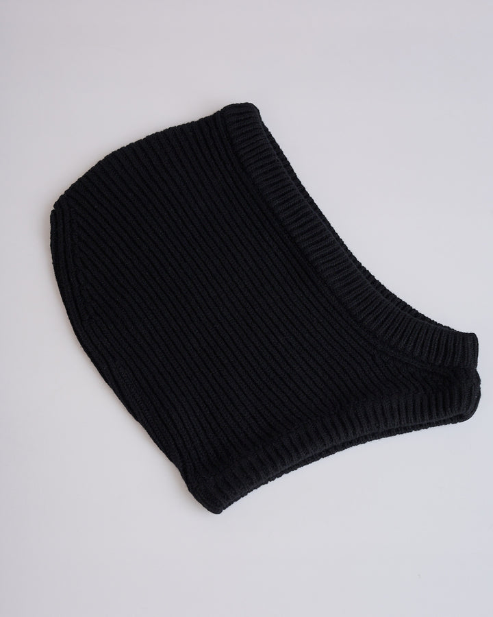 Rick Owens Hood Cashmere Black