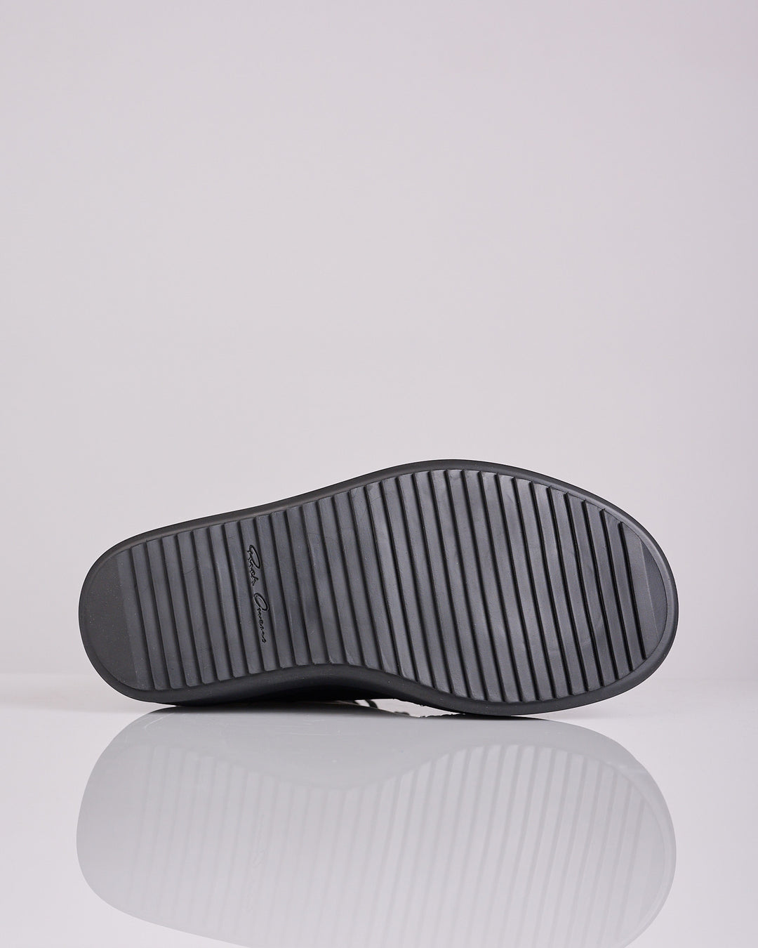 Rick Owens Mega Bumper Sneak LCO Leather All Black