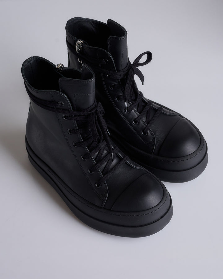 Rick Owens Mega Bumper Sneaker Black Black Black