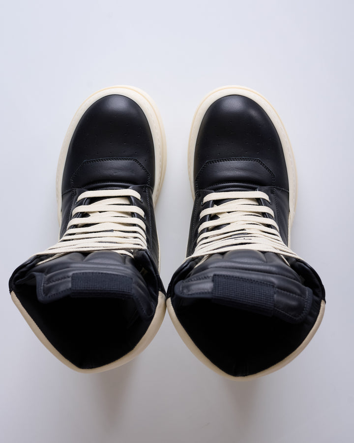 Rick Owens Mega Geobasket Black/Milk/Milk