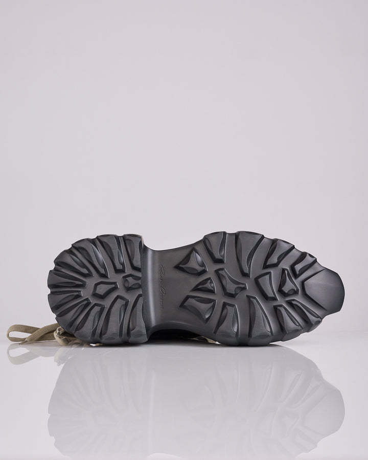 Rick Owens Megalaced Megatractor Boot LOO Leather Black