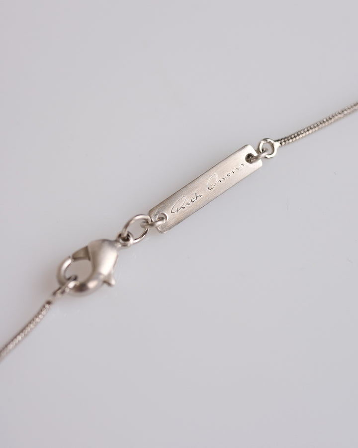 Rick Owens Mini Orb Pendant Brass Necklace Palladio