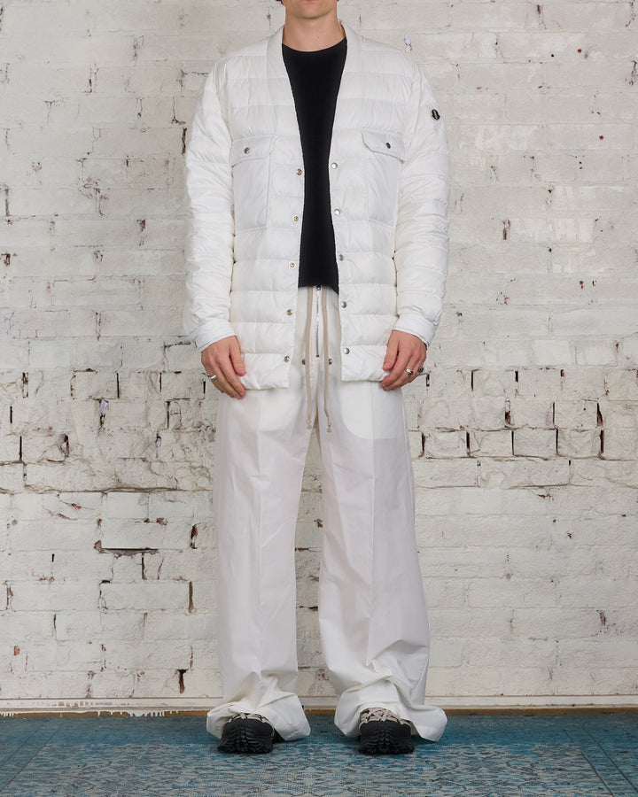 Rick Owens Moncler Bela Pant Cotton-Nylon Milk