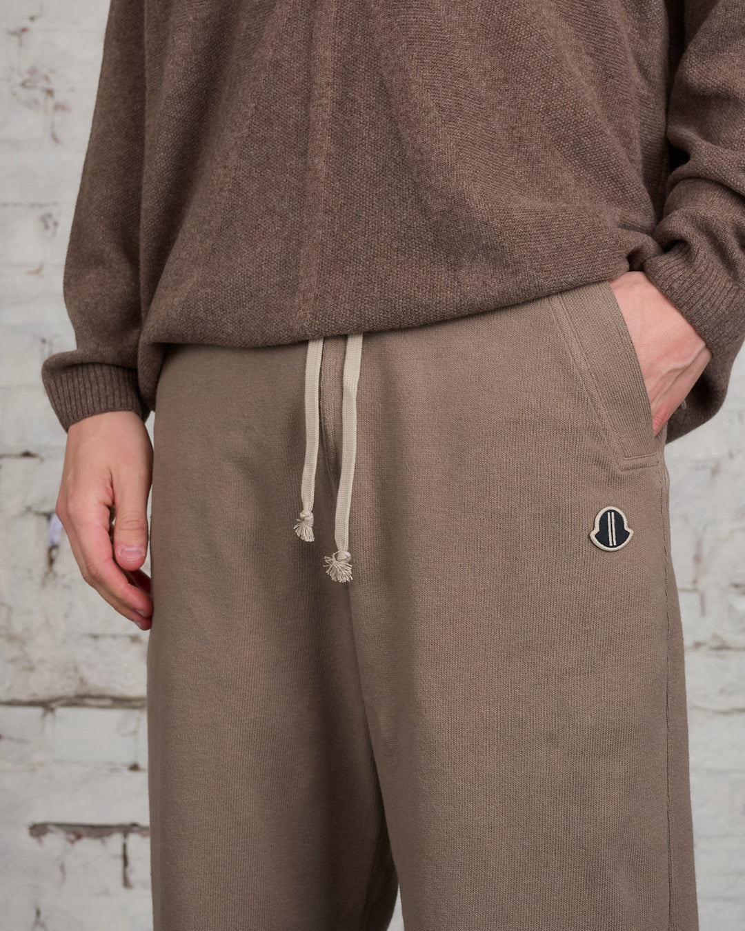 Rick Owens Moncler Bela Pant Felpa Dust