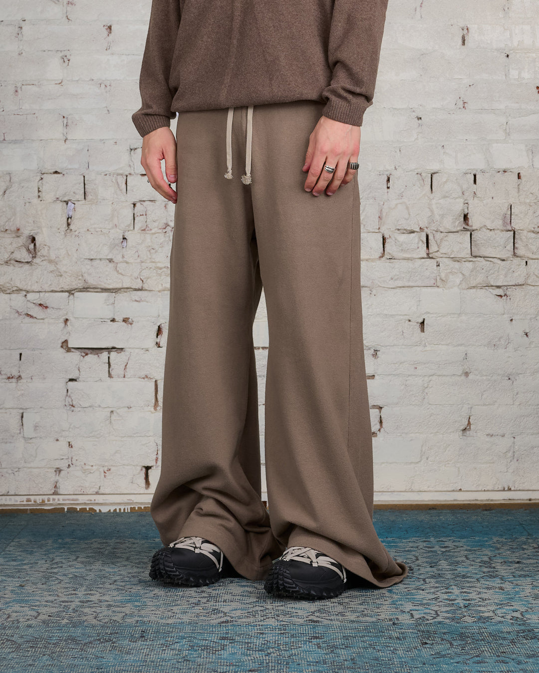 Rick Owens Moncler Bela Pant Felpa Dust