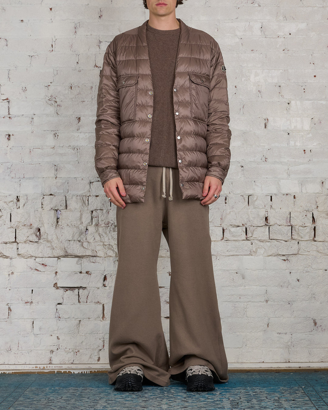 Rick Owens Moncler Bela Pant Felpa Dust