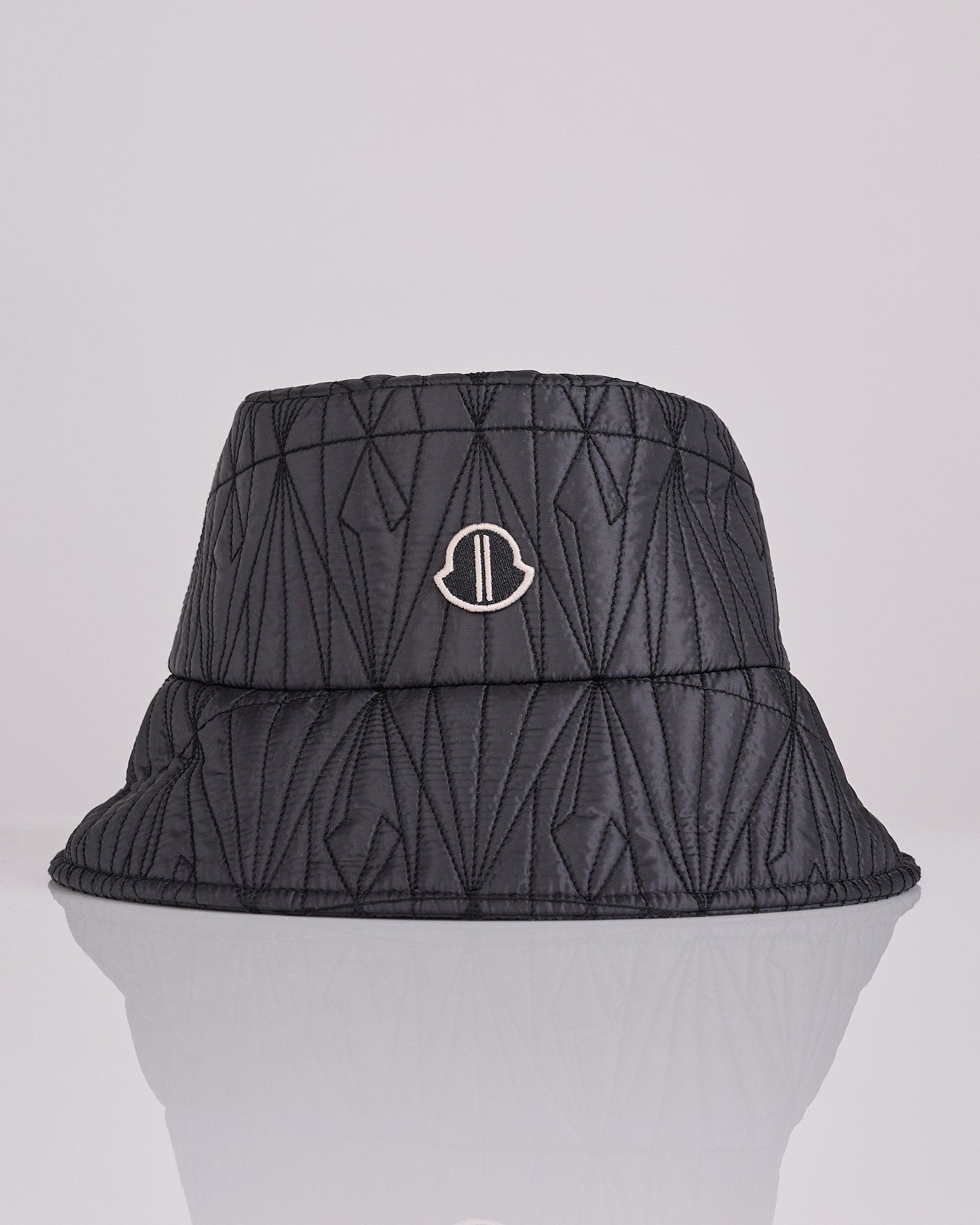 Rick Owens x Moncler Bucket Hat Quilted Lightweight Duvet Black