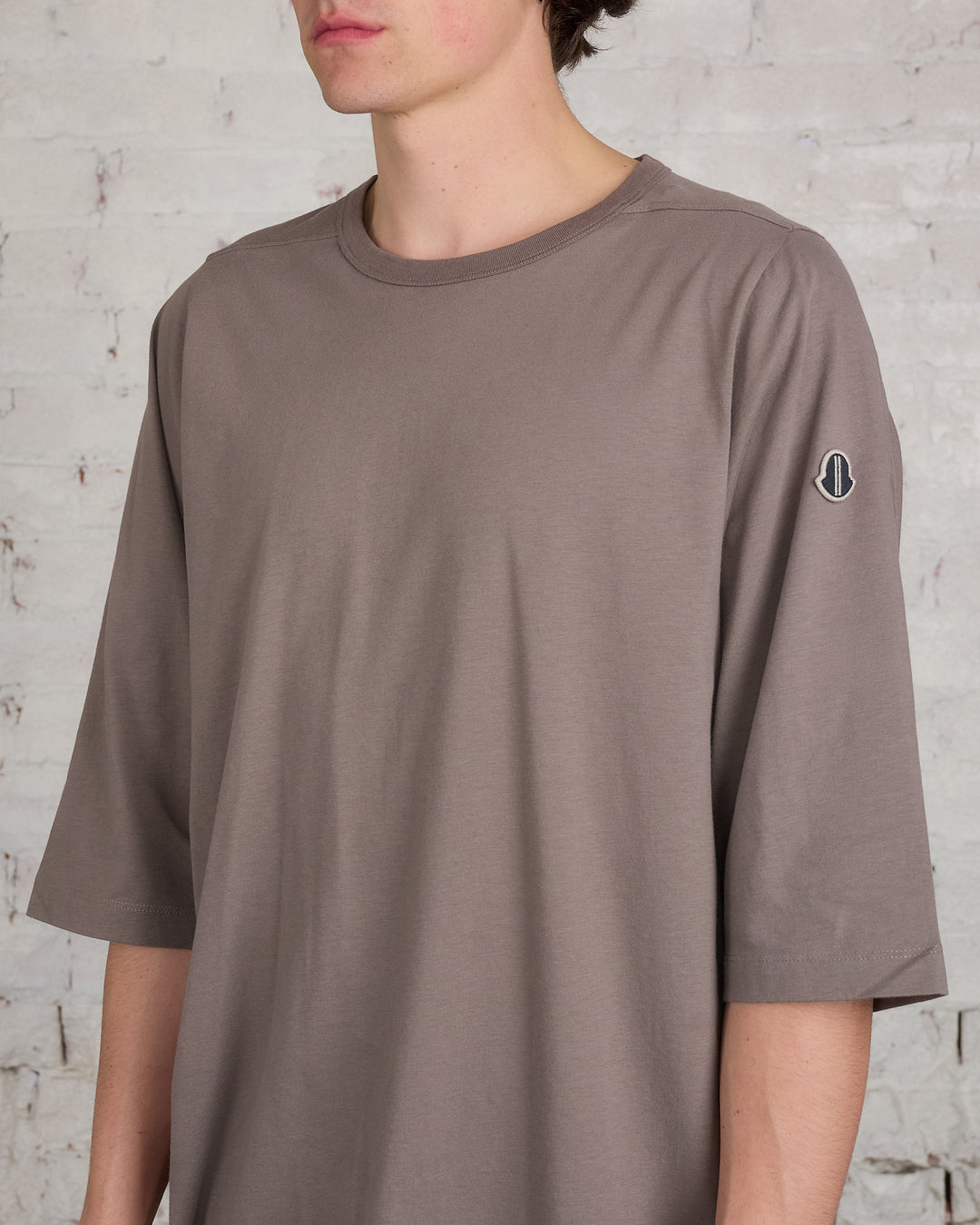 Rick Owens Moncler Crewneck T-Shirt Dust