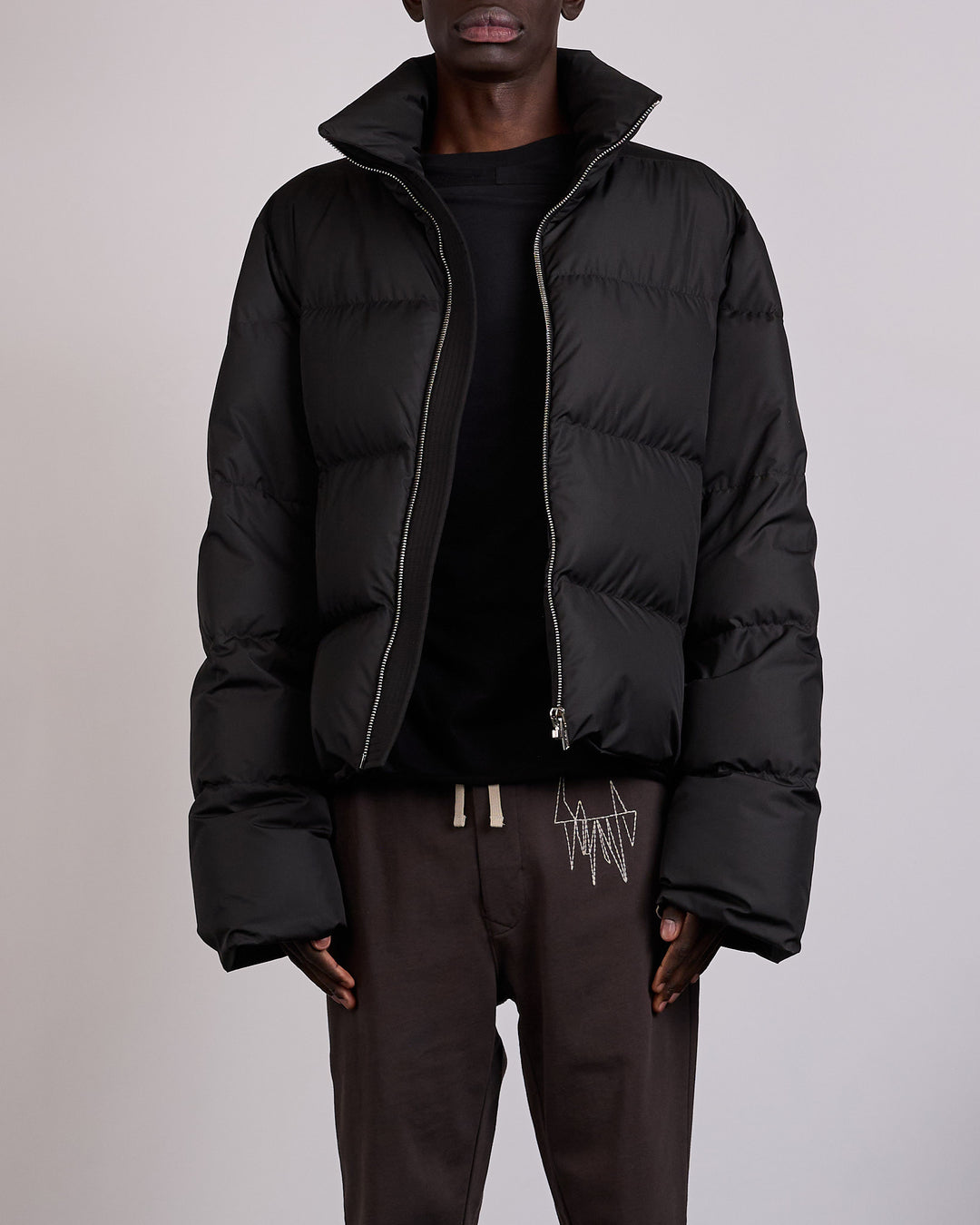 Rick Owens x Moncler Cycloptic Duvet Jacket Black