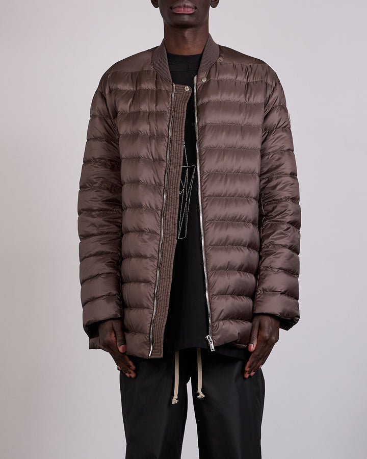 Rick Owens x Moncler Flight Parka Lightweight Duvet Dark Dust