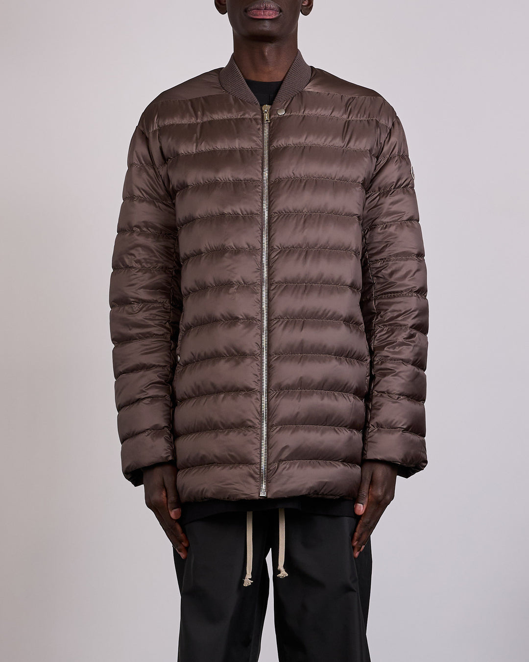 Rick Owens x Moncler Flight Parka Lightweight Duvet Dark Dust