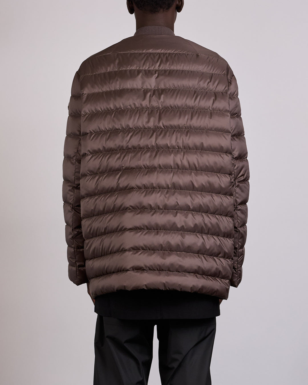 Rick Owens x Moncler Flight Parka Lightweight Duvet Dark Dust
