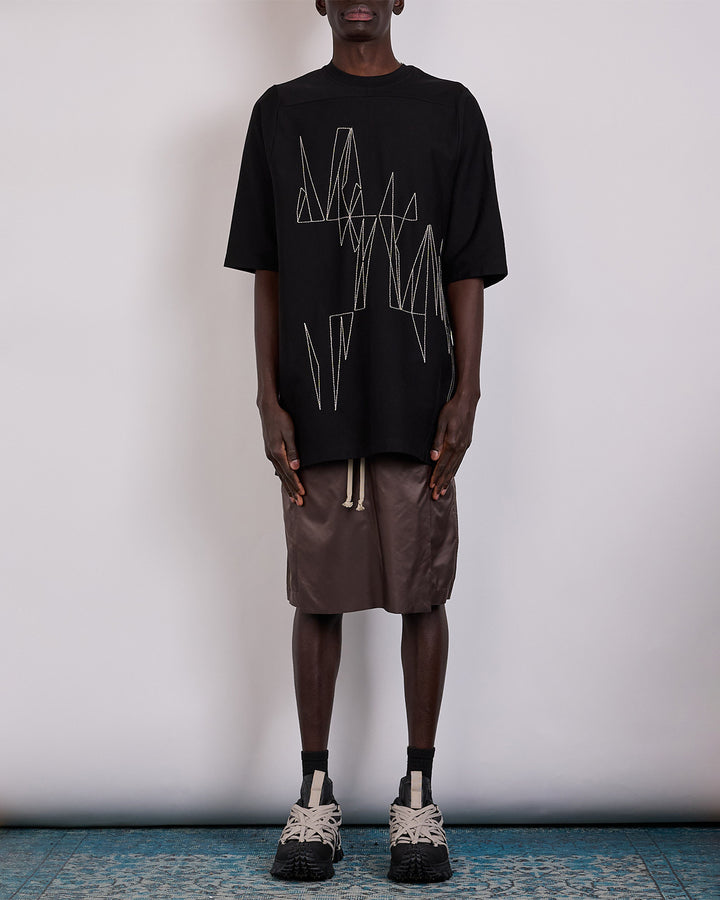 Rick Owens x Moncler Geocamo Jumbo T-Shirt Black