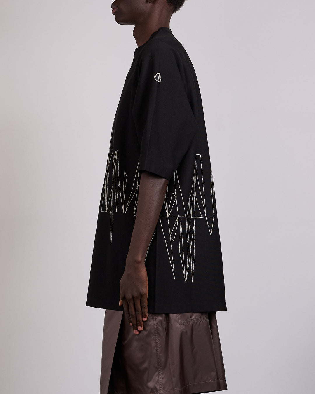 Rick Owens x Moncler Geocamo Jumbo T-Shirt Black