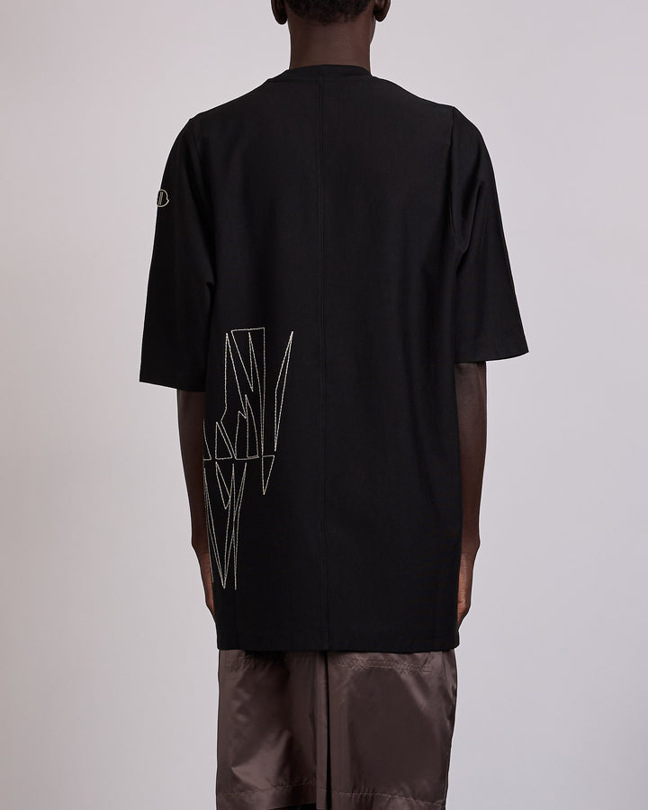 Rick Owens x Moncler Geocamo Jumbo T-Shirt Black